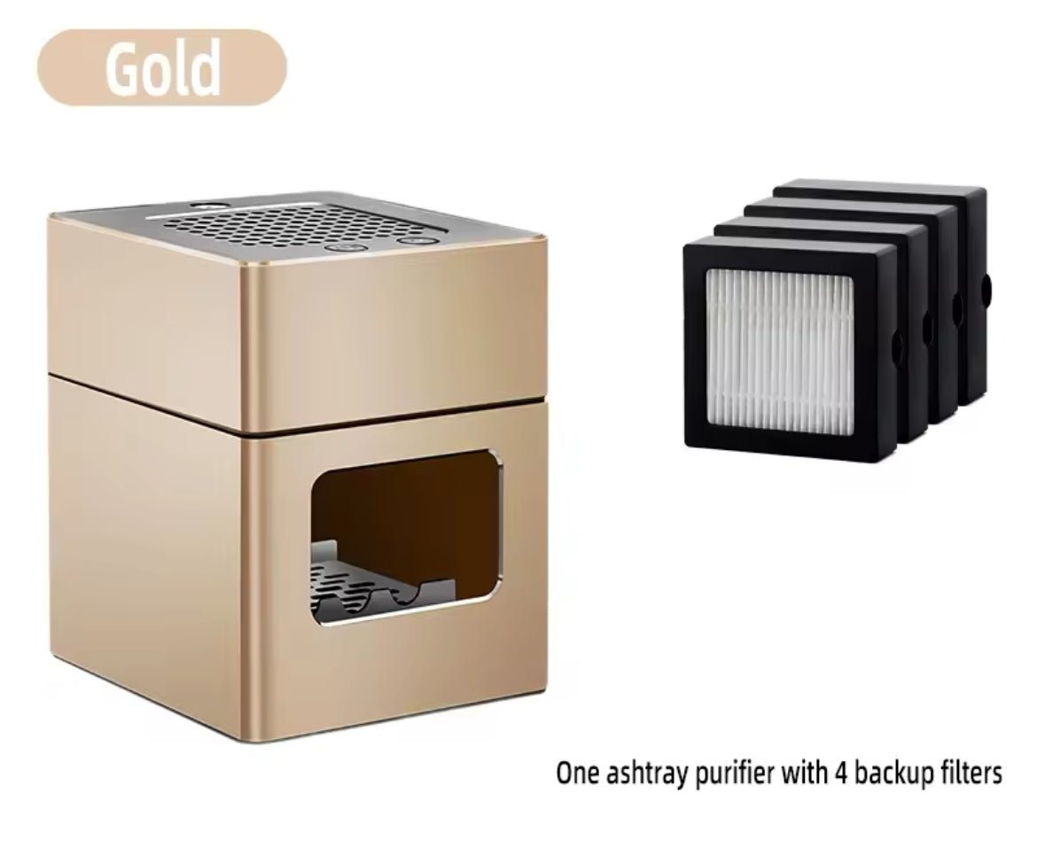 Powerful Smokeless Ashtray Heavy Duty Rechargeable Smoke Eliminator