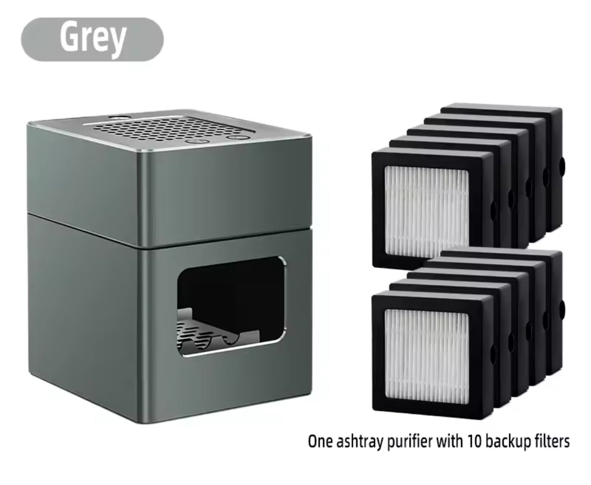 Powerful Smokeless Ashtray Heavy Duty Rechargeable Smoke Eliminator