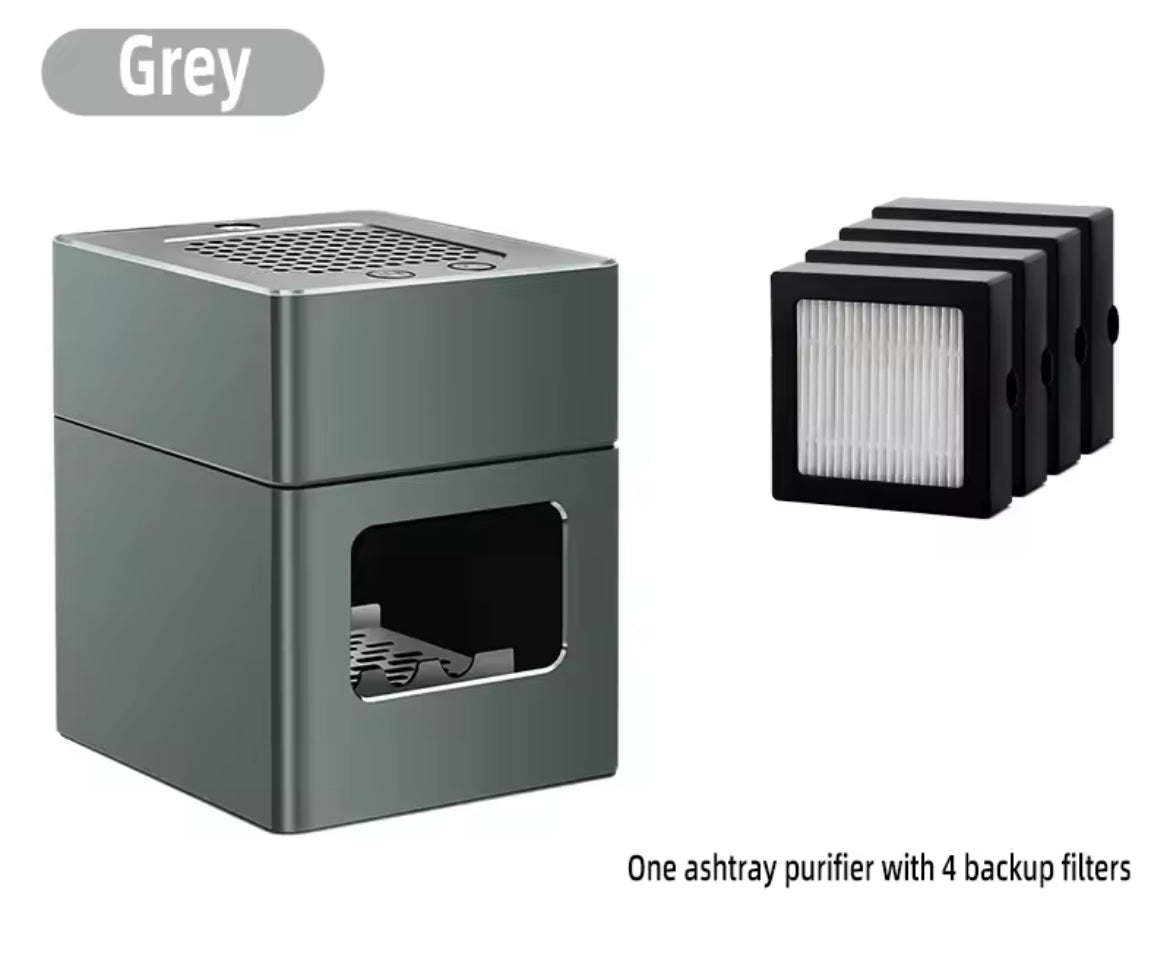 Powerful Smokeless Ashtray Heavy Duty Rechargeable Smoke Eliminator