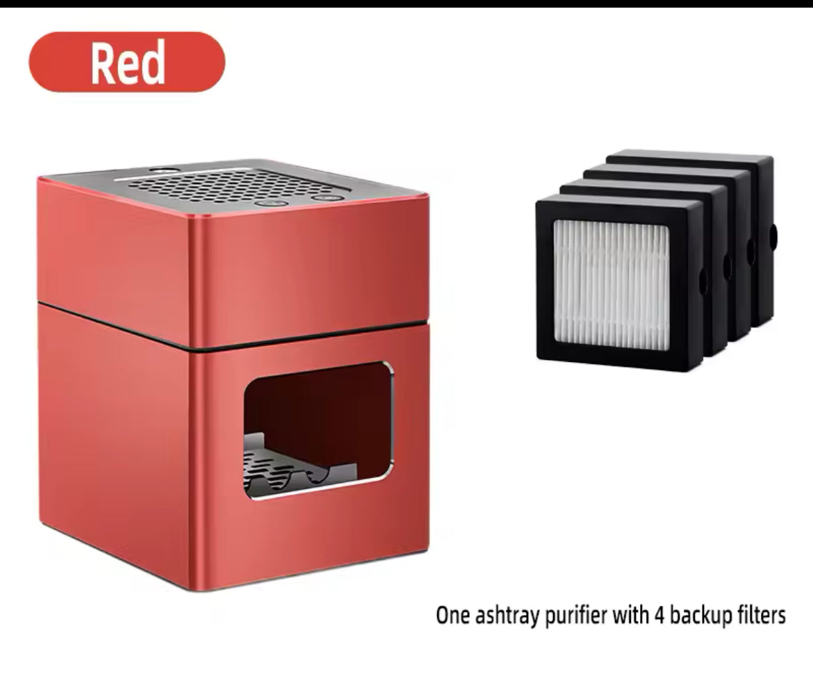 Powerful Smokeless Ashtray Heavy Duty Rechargeable Smoke Eliminator