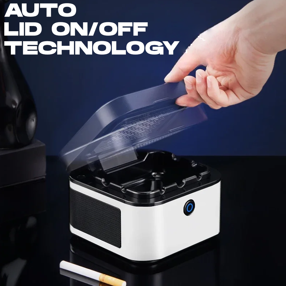 Premium Smokeless Ashtray Smoke Elimination USB Air Filtration