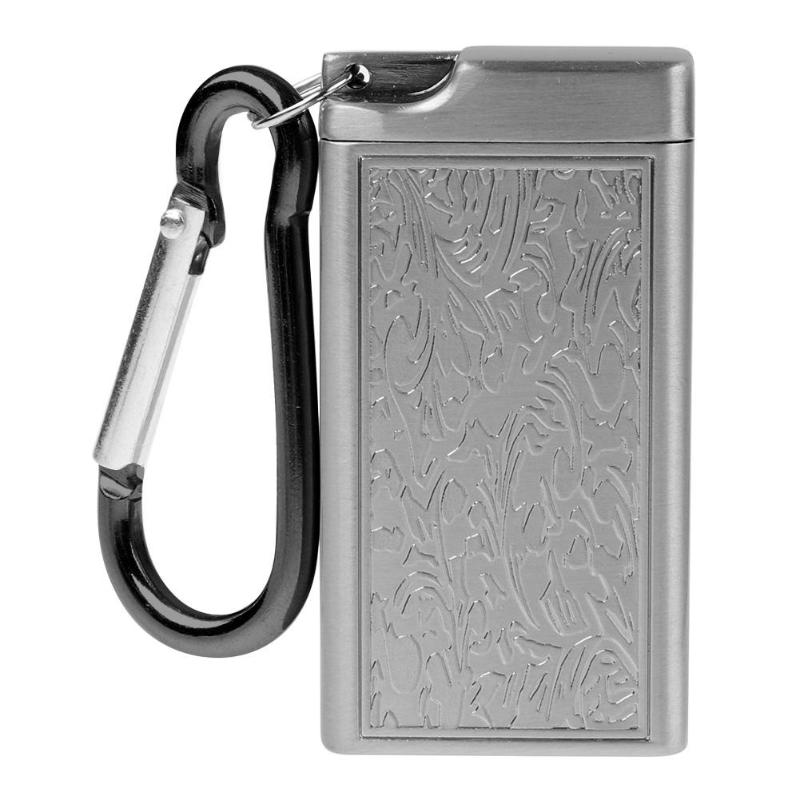 Mini Portable Ashtray Cigarette Keychain Outdoor Prevent Forest Fires