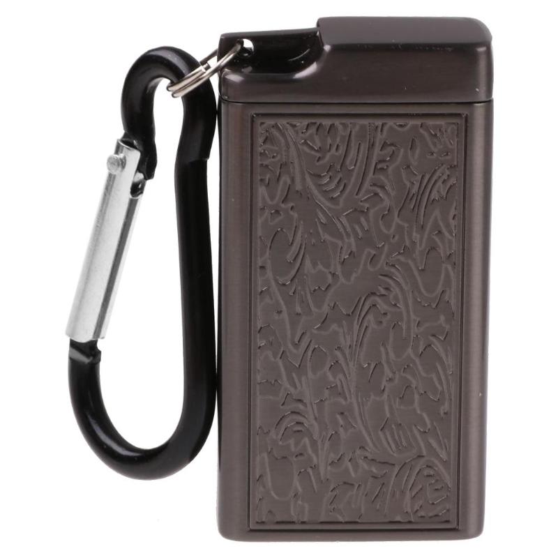 Mini Portable Ashtray Cigarette Keychain Outdoor Prevent Forest Fires