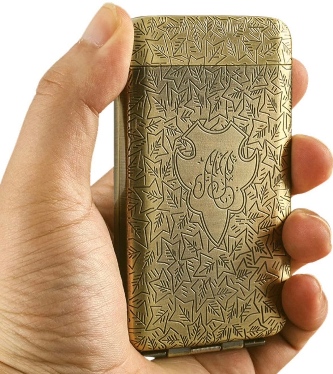 Luxury Peaky Blinders Gold Cigarette Case Regular/King & 100's
