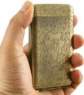 Luxury Peaky Blinders Gold Cigarette Case Regular/King & 100's