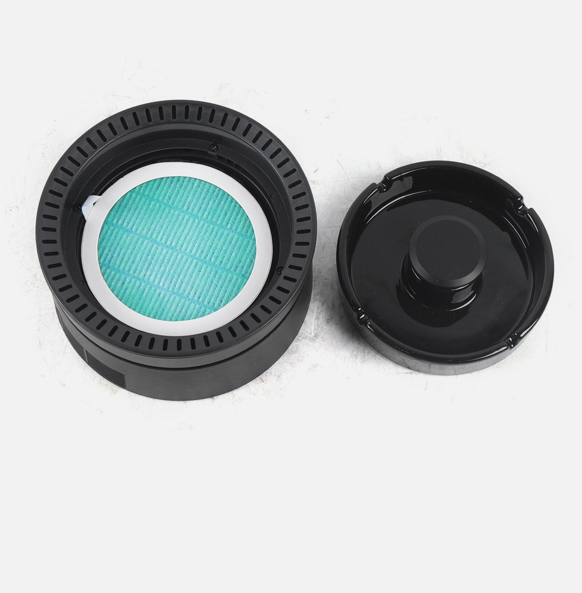 Elegant Smokeless Ashtray USB Porcelain 2.0 Rechargeable Powerful Modern Air Purifier