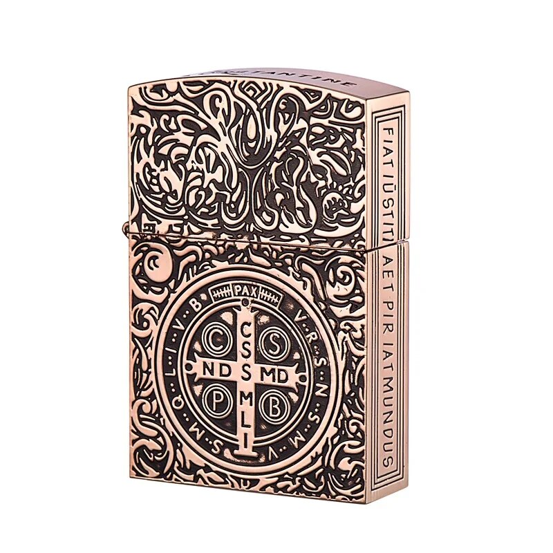 Oversized Gold Zippo Style Lighter Heavy Duty