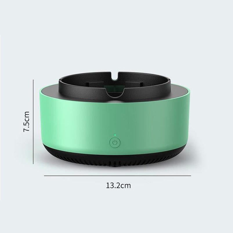 Smokeless Ashtray Air Purification Smell Proof Smoke Sucking