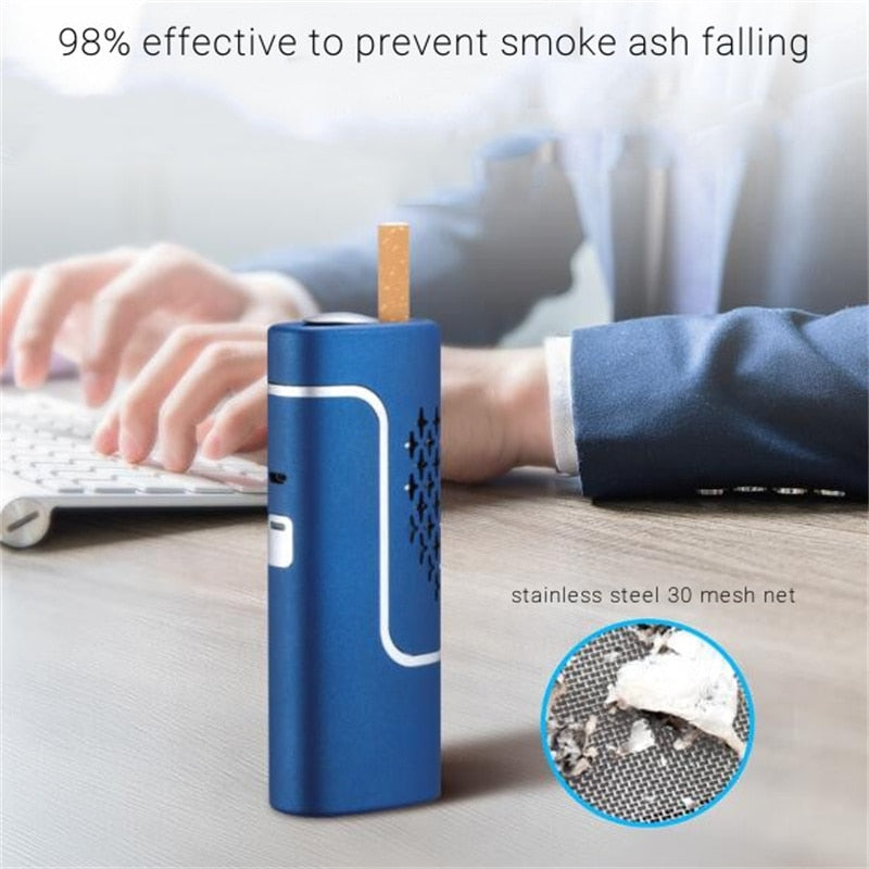 Portable Pocket Smart Ashtray USB Rechargeable