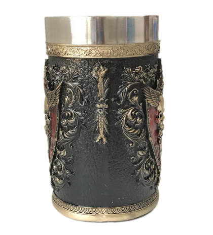 Viking Warrior Skull Stein
